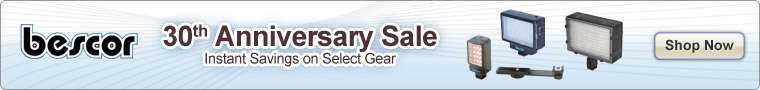 Bescor 30th Anniversary Sale - Shop Now