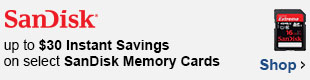 SanDisk Instant Rebates