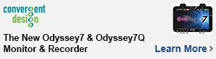 new convergent design odyssey7 and odyssey7q monitor and recorder