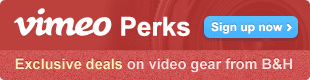 B&H Vimeo Perks