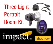 Impact Three Light Portrait Boom Kit - Shop Now