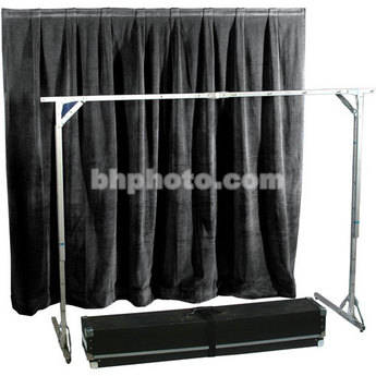 The Screen Works E-Z Fold Tech Surround (15 oz Encore IFR Polyvelour, Black)