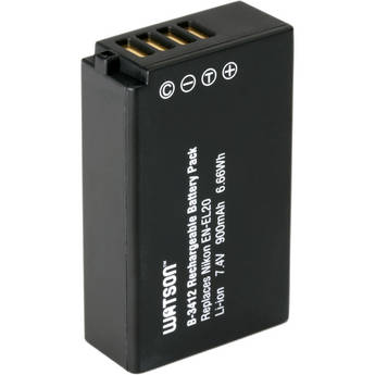 Watson EN-EL20 Lithium-Ion Battery Pack (7.4V, 900mAh)