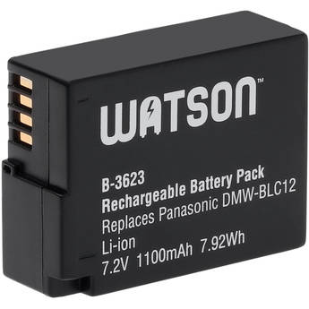 Watson DMW-BLC12 Lithium-Ion Battery Pack (7.2V, 1100mAh)
