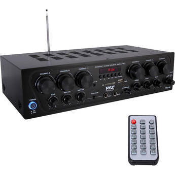 Pyle Pro PTA62BT 6-Zone Stereo Receiver with Bluetooth