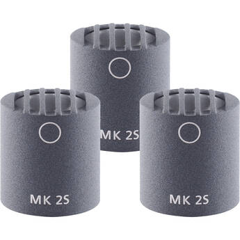 Schoeps MK 2S Microphone Capsule (Matched Trio, Matte Gray)