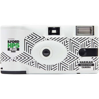 Ilford HP5 Plus B&W Single-Use Film Camera (35mm Roll Film, 27 Exposures)