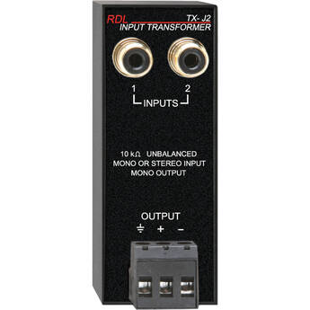 RDL TX-J2 Unbalanced Input Transformer