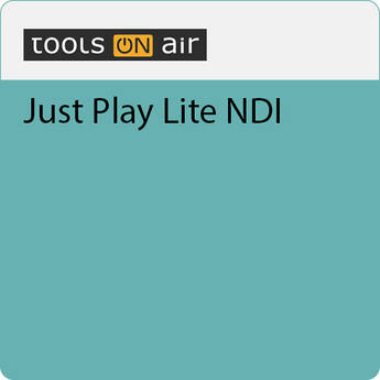 ToolsOnAir Just Play Lite NDI