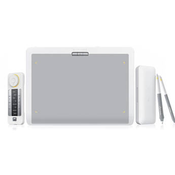 Xencelabs Pen Tablet & Quick Keys Special Edition Bundle v2 (Medium, Nebula White)
