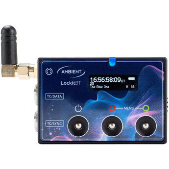 Ambient Recording ACN-LB LockitBT Compact Wireless Timecode Synchronizer with Bluetooth Interface
