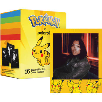 Polaroid Go Color Film (16 Exposures, Pokémon Pikachu Edition)