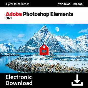 Adobe Photoshop Elements 2027 (3-Year License, Download)