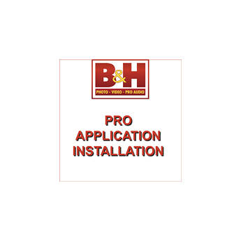 B&H Photo Video Pro Application Installation