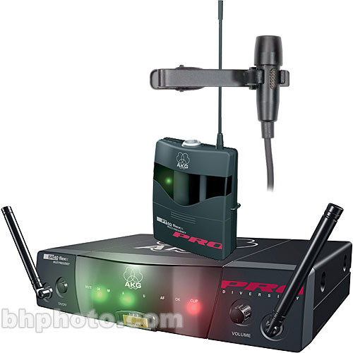 AKG WMS40 FLEXX Wireless Lavalier Microphone System