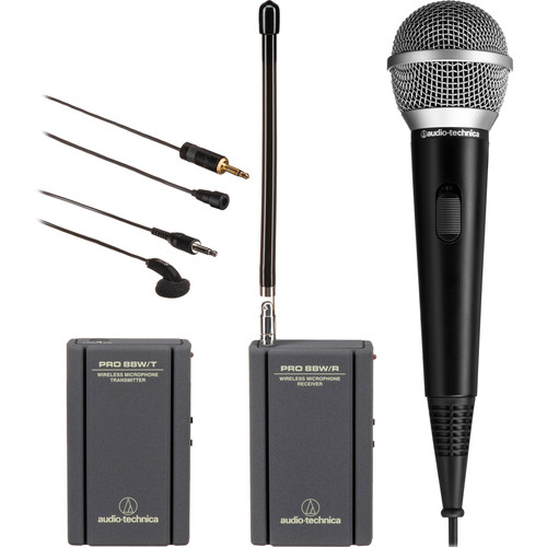Audio-Technica Consumer ATR288W VHF TwinMic System