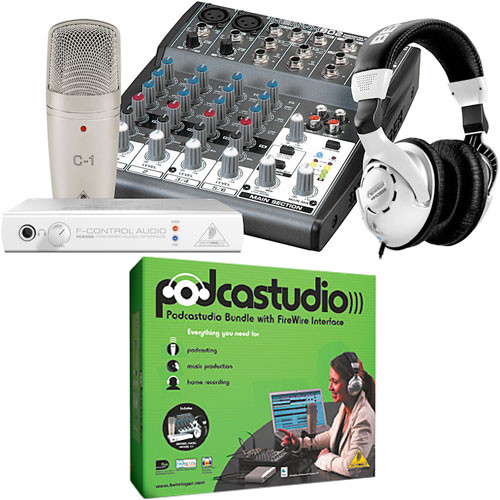 Behringer PODCASTUDIO FIREWIRE Bundle