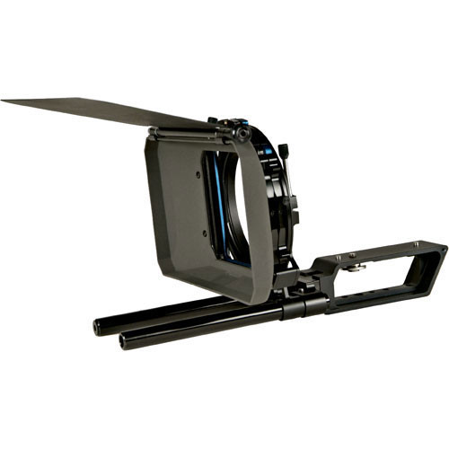 Genustech GMKGMB-72 Matte Box with Base, French Flag and 72mm Adapter