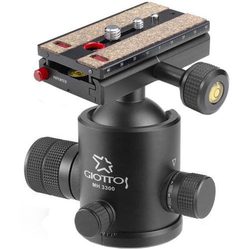 Giottos MH-3300 Pro Series II Ballhead with MH-658 Quick Release
