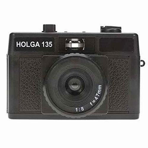Holga 135 Plastic 35mm Camera (Black)