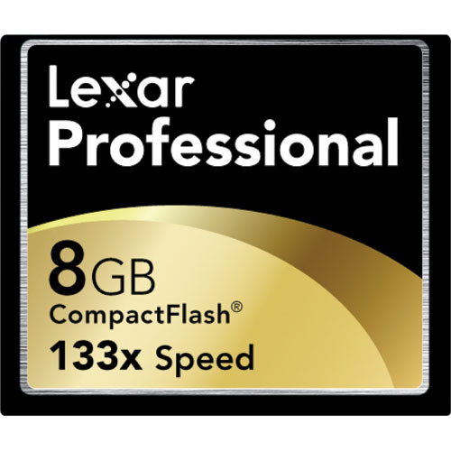 Lexar 8GB Professional 133x CompactFlash Card