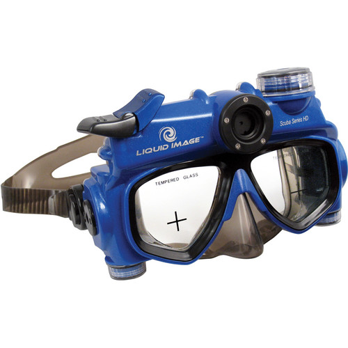 Liquid Image Scuba Series HD 720p 5 MP HD321 Camera Mask (Large)