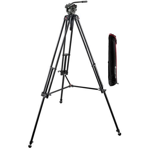 Manfrotto 501HDV, 547BK Video Tripod System Kit