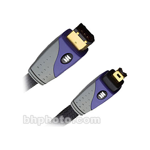 Monster Cable 6-PIN to 4-PIN FireWire Cable - 7' (2.13 m)