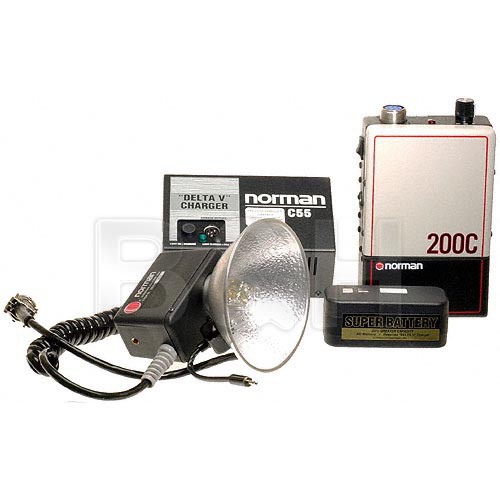 Norman 810803 200 W/S Battery Assembly Kit, Modeling Light