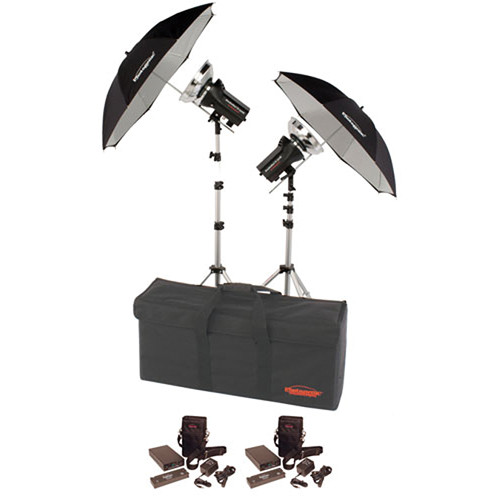 Photogenic AKC740BK StudioMax III Two Monolight AC/DC Kit (120VAC/12VDC)