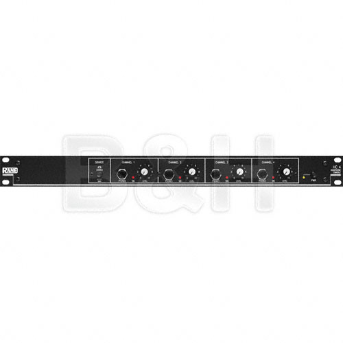Rane HC-4 - 4 Channel Stereo Headphone Amplifier