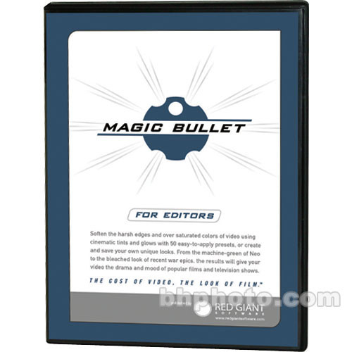 Red Giant Magic Bullet for Editors - Film-Look Software Plug-in