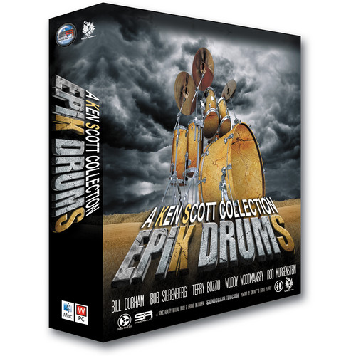 Sonic Reality EpiK DrumS - A Ken Scott Collection (Hard Drive Edition)