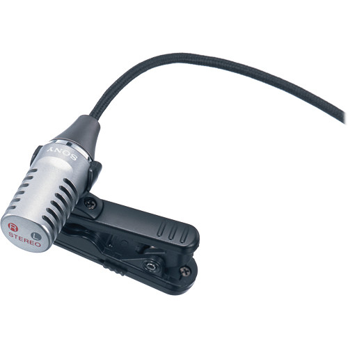 Sony ECM-CS10 Stereo Lavalier Microphone