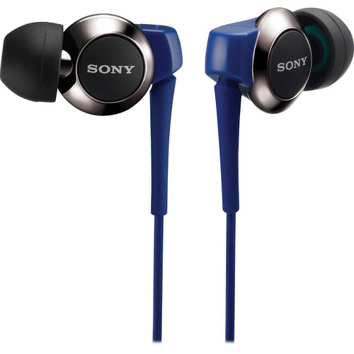 Sony MDR-EX210B EX Earbuds (Blue)
