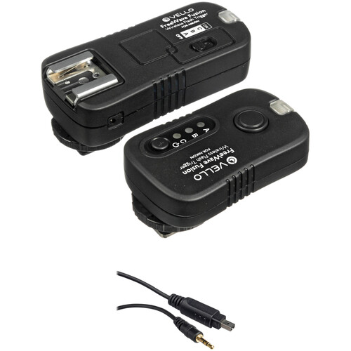 Vello FreeWave Fusion Wireless Flash Trigger & Remote Control Kit (for Nikon DSLR, Incl. D70s & D80)