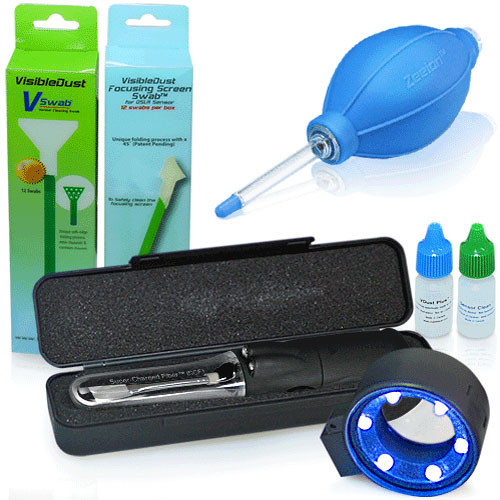 VisibleDust Ultra Sensor Clean Arctic Butterfly 724 (Super Bright) Bundle for 1.0x (24mm) Sensors
