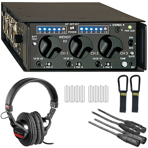 Wendt X3 ENG/EFP Basic Field Mixer Kit