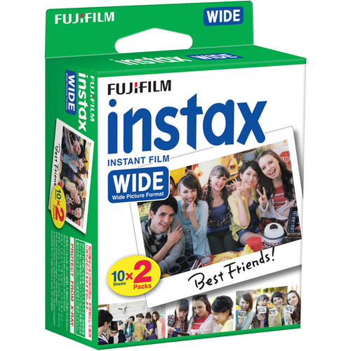 FUJIFILM instax Wide Instant Film (20 Exposures)