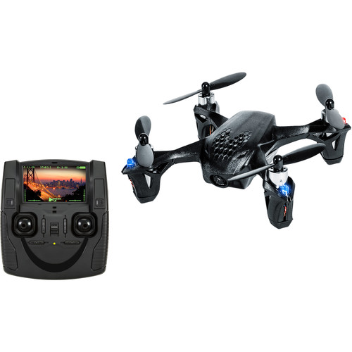 HUBSAN H107D X4 Quadcopter with FPV Camera (Black)
