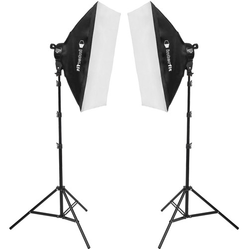 Interfit F5 Two-Head Fluorescent Lighting Kit