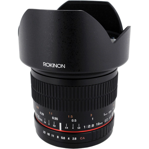 Rokinon 10mm f/2.8 ED AS NCS CS Lens for Sony A Mount