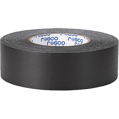 Rosco GaffTac Gaffer Tape - Black (2" x 54yd) - 3 Pack