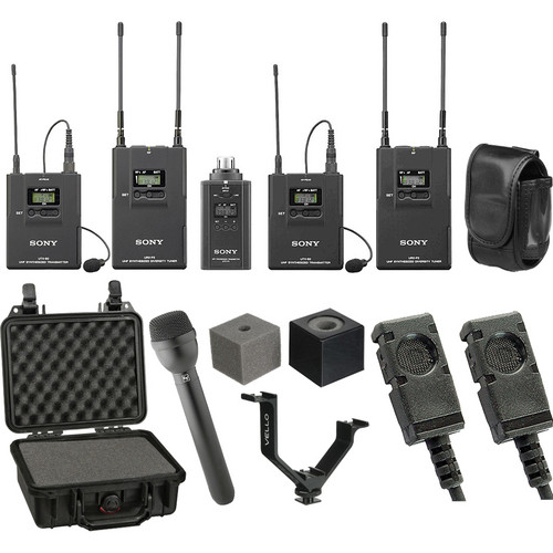Sony UWP-V6 ENG Dual Wireless Deluxe Kit (42/44 - 638 to 662MHz)