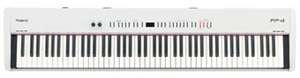 Roland FP-4 - 88-Key Digital Piano with Touch-Sensitive Keys (White)