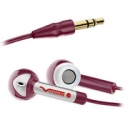 V-Moda BASS FREQ - Noise-Isolating Portable Stereo Earphones (Rouge)