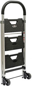 The Pearstone Three-Step Ladder folded