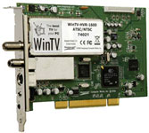 Hauppauge's WinTV-HVR-1600 Hybrid Video Recorder - PCI ATSC/NTSC HDTV Tuner for Windows.