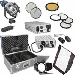 Arri 200 Watt HMI Pocket PAR AC/DC Kit