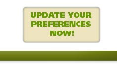 Update your Preferences Now!
